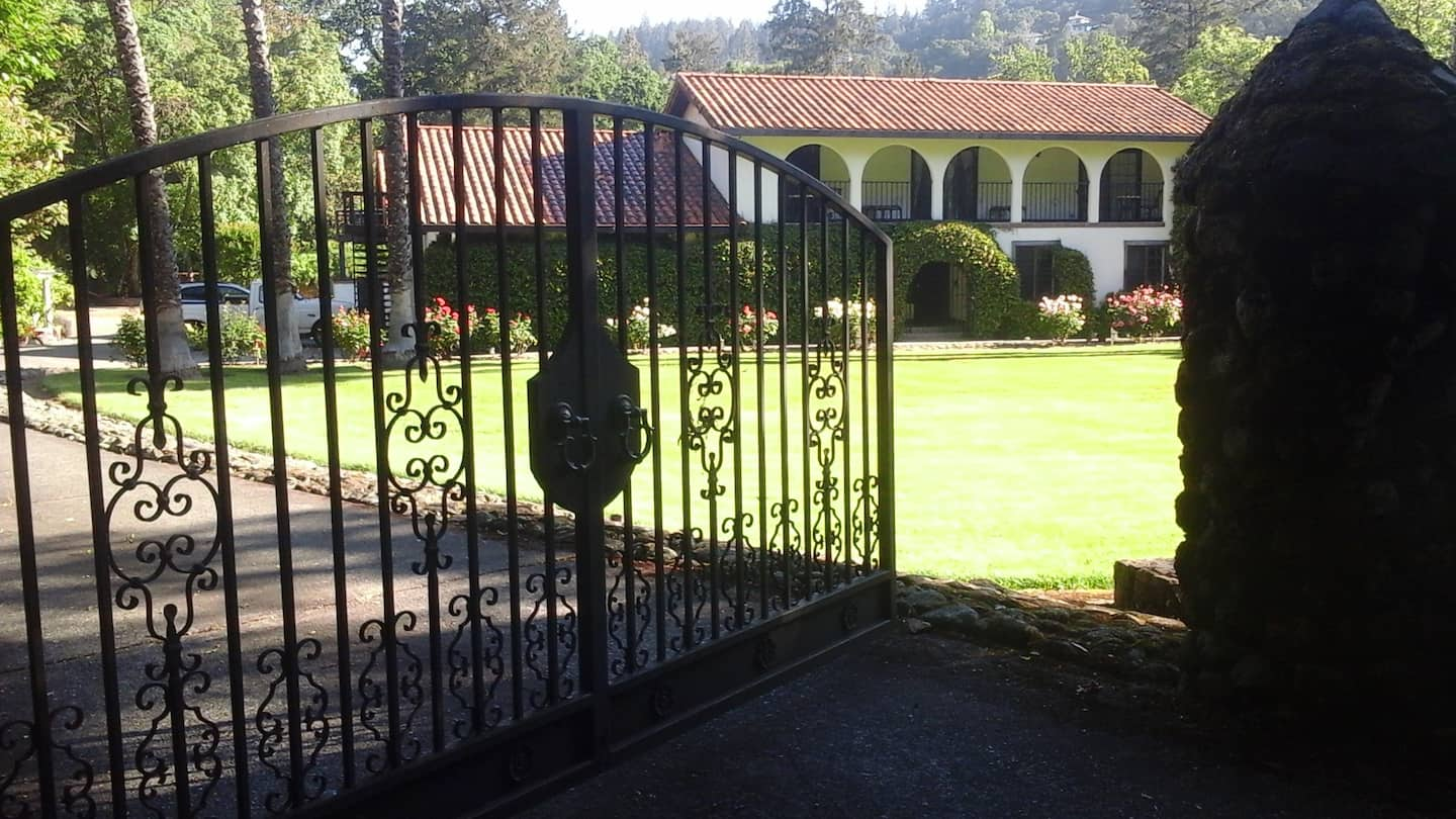 Spanish Villa Entry Gate